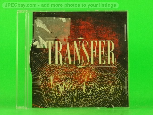 TRANSFER LOSING COMPOSURE (L60) 1 Track Promo CD Single including Picture Sleeve