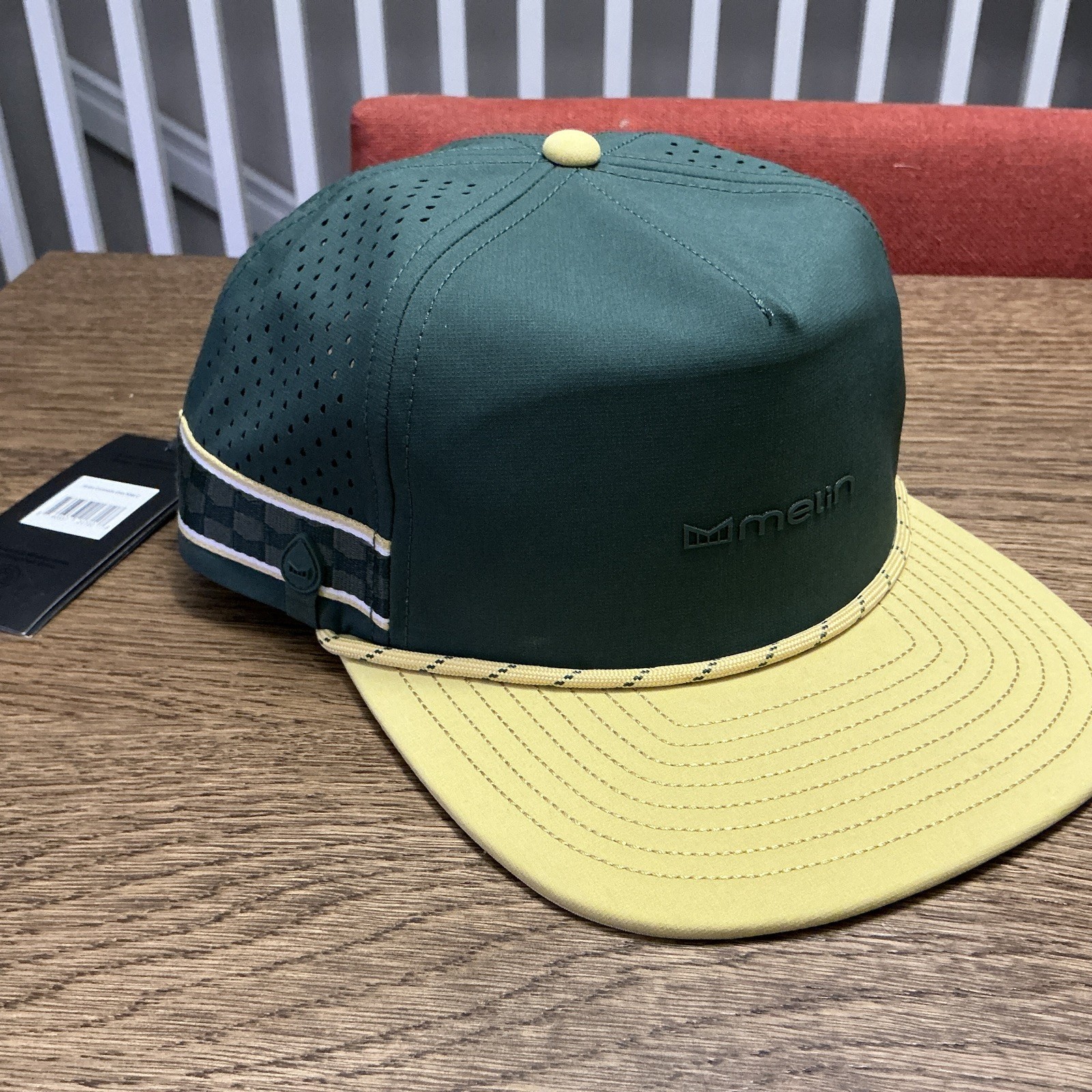 Melin Men's Coronado Links Hydro Hat - Forest - Links Collection - NWT