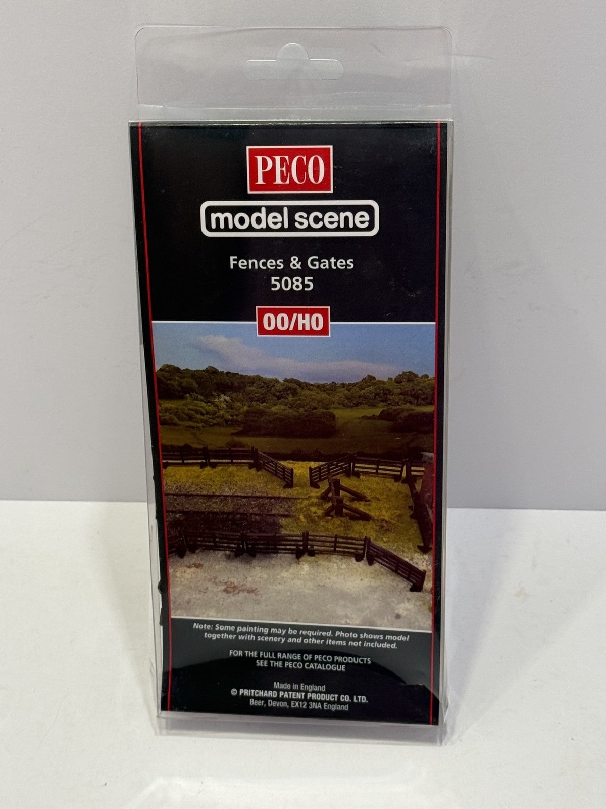 Peco 5085 HO OO Scale Fences & Gates 16pc Modelscene Scenery New