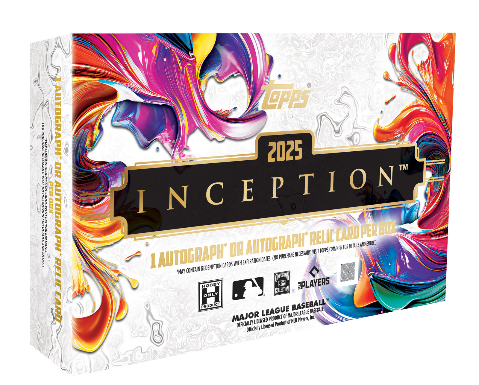 2025 TOPPS INCEPTION MLB BASEBALL HOBBY BOX (1 AUTO/7 Cards) New Sealed QTY