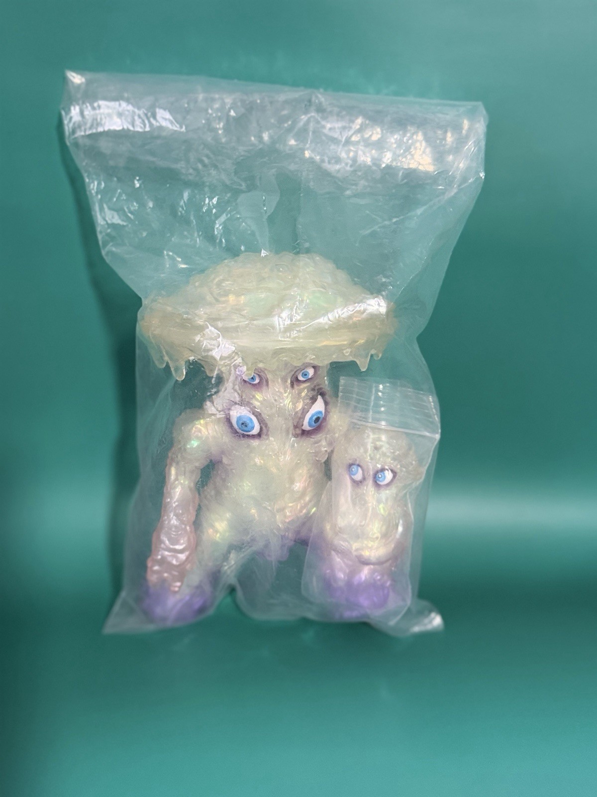 2020 Wonder Goblin Fungoid Man Sofubi  “Phantom Opal” Limited 21/30