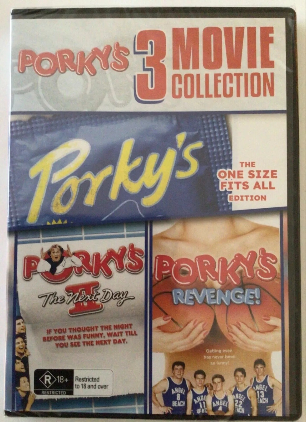 Porky\'s 3 Movie Collection DVD BRAND NEW (USA Compatible)