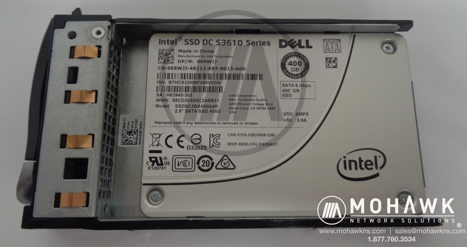 Intel SSDSC2BX400G4R Dell 65WJJ 400GB SATA 2.5\