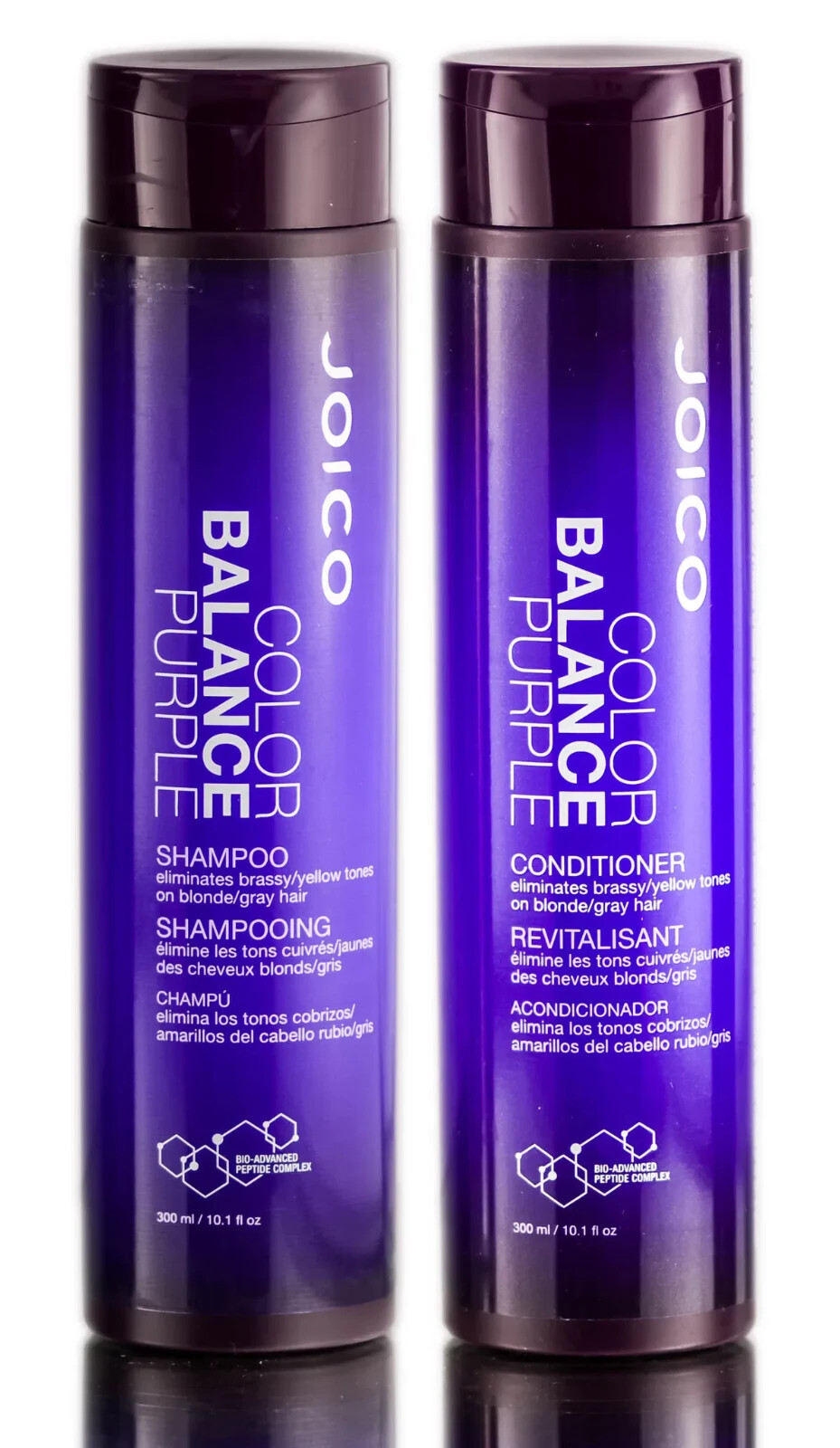 Joico Color Balance Purple Shampoo Plus Conditioner 10.1 Fl Oz (2 Count) 