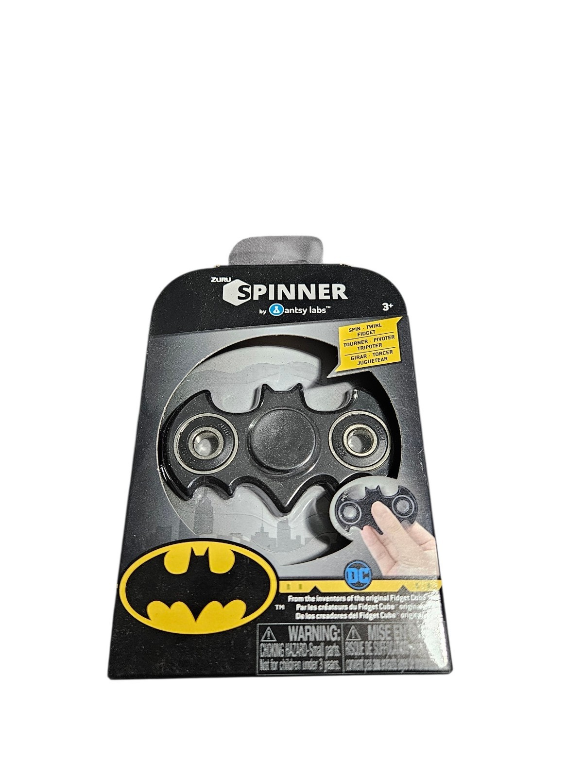Zuru Batman Fidget Spinner by Antsy Labs DC Comics Sealed New Vintage Retro NIP