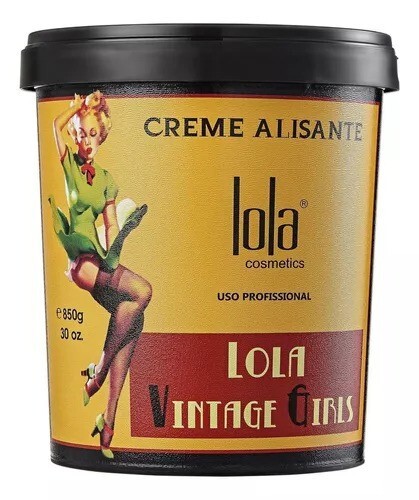 Lola Cosmetics Smoothing Cream Vintage Girls Hair Mask 850 g