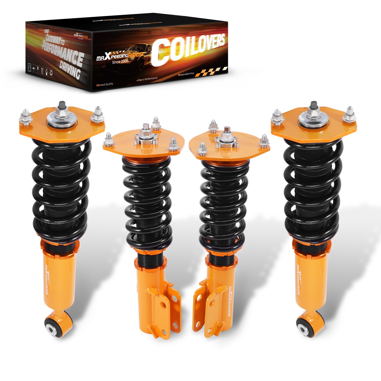 MaXpeedingrods Racing Coilovers for Mitsubishi 3000GT 91-99 FWD