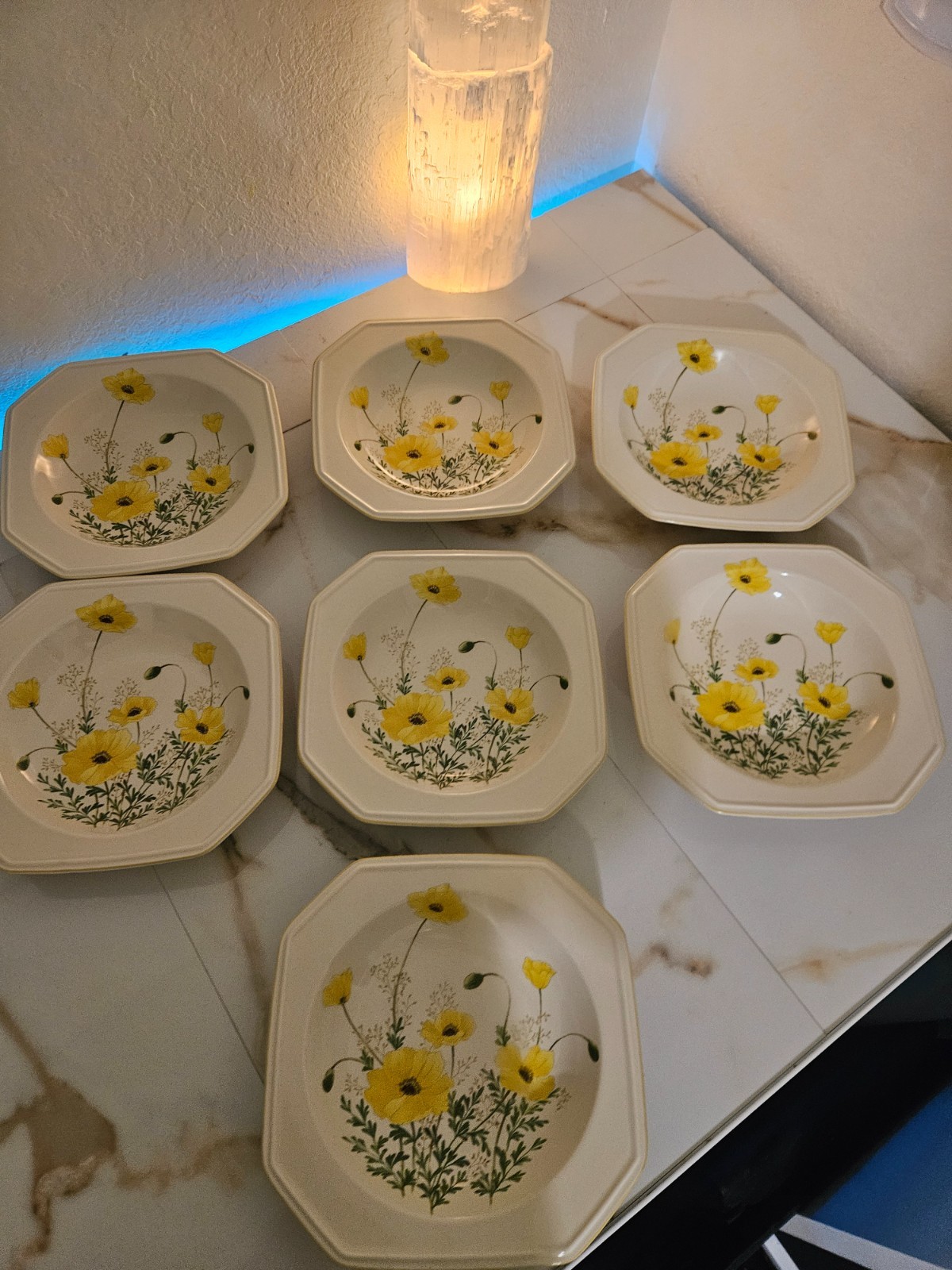Mikasa vintage 7 Buttercup pattern fine china bowls from the 70\'s Mikasa vintage 7 Buttercup pattern fine china bowls from the 70\'s