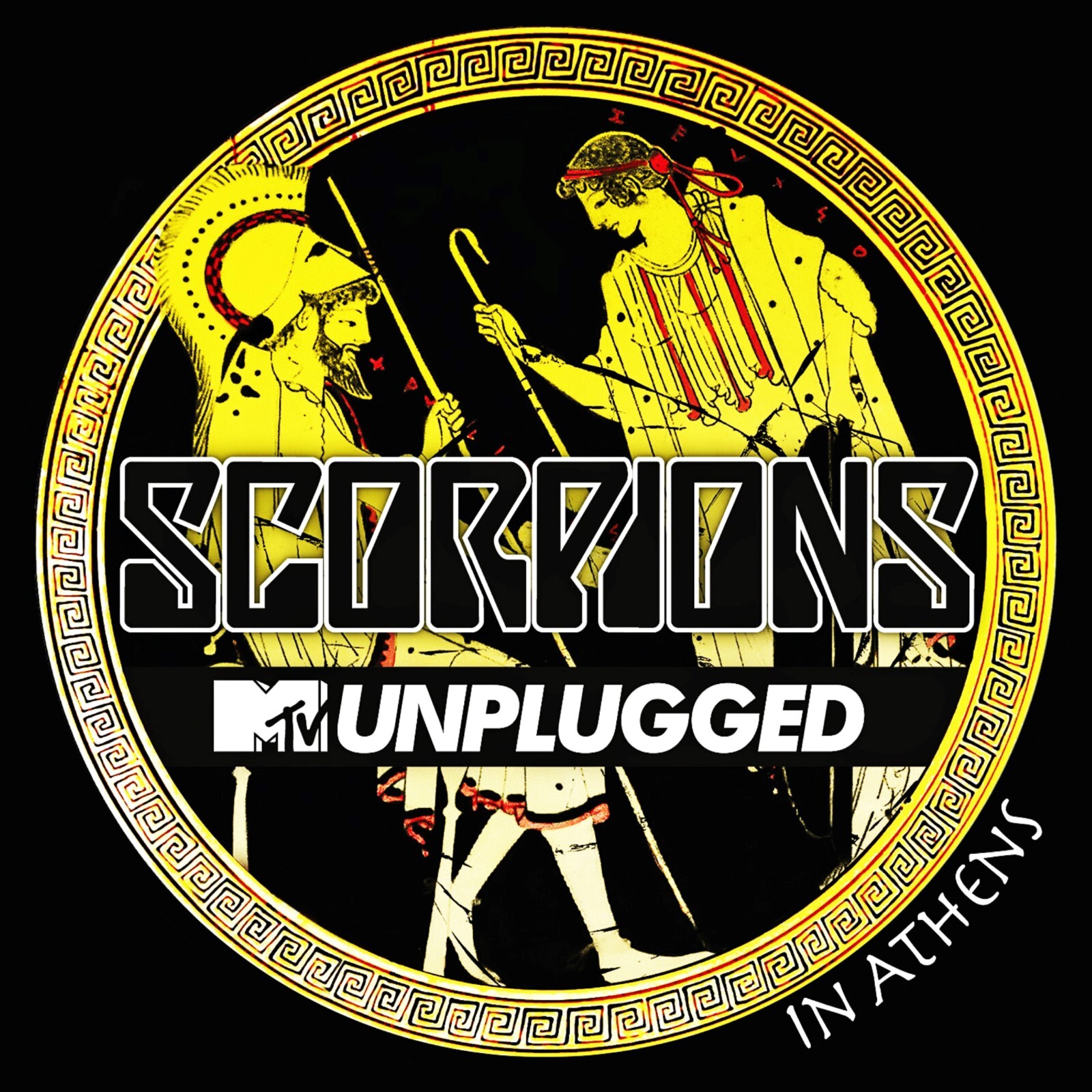 SCORPIONS MTV Unplugged: In Athens BANNER HUGE 4X4 Ft Fabric Poster Flag art