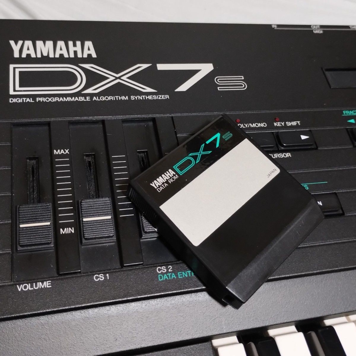 YAMAHA DX7 s ROM Cartridge Preloaded Factory Sounds synthesizer Tested Japan