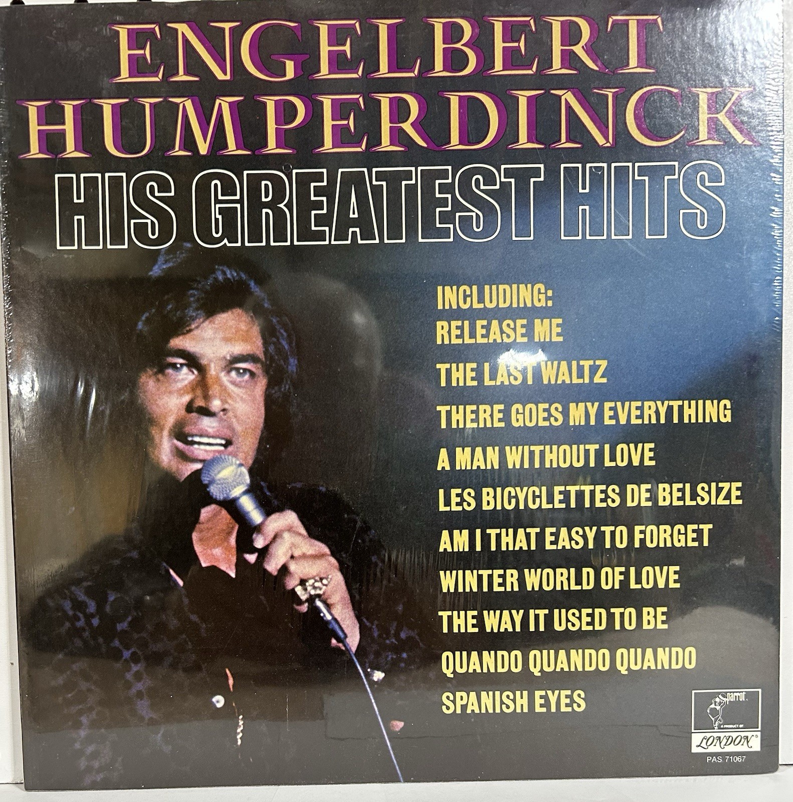 Engelbert Humperdinck - His Greatest Hits, NEW IN SHRINKWRAP, 12 Engelbert Humperdinck - His Greatest Hits, NEW IN SHRINKWRAP, 12