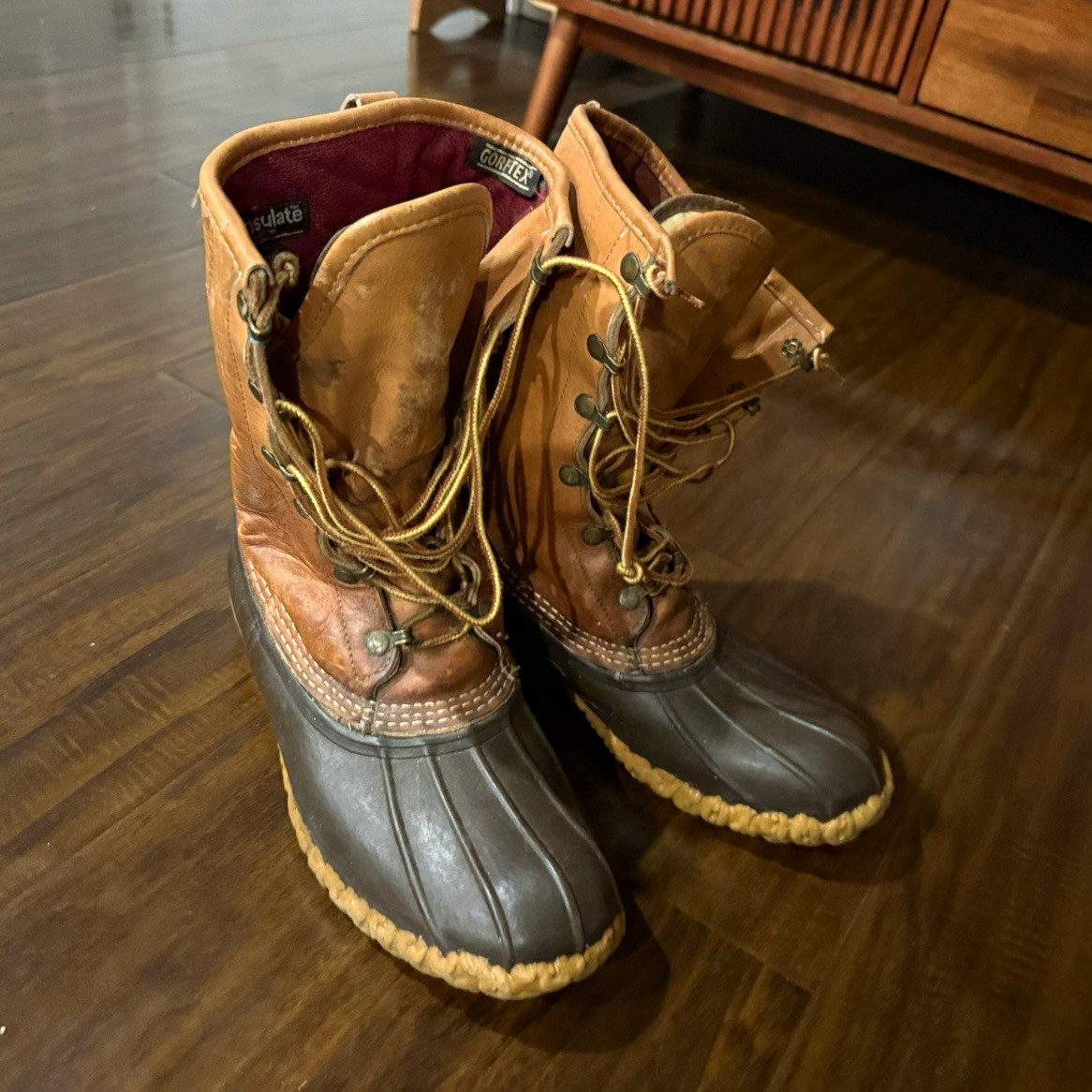 L.L.Bean Men\'s Duck Boots US 9 Vintage
