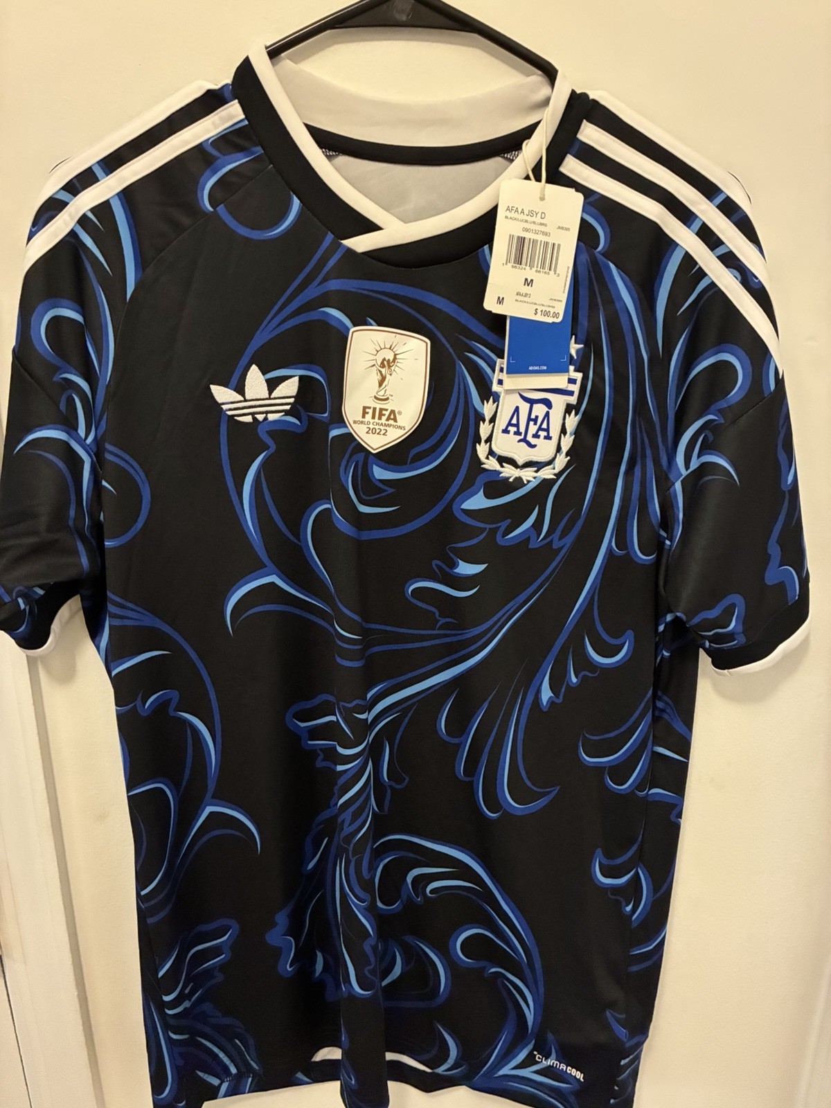 Adidas Argentina 2026 Away Soccer Jersey Men's World Cup Multiple Sizes