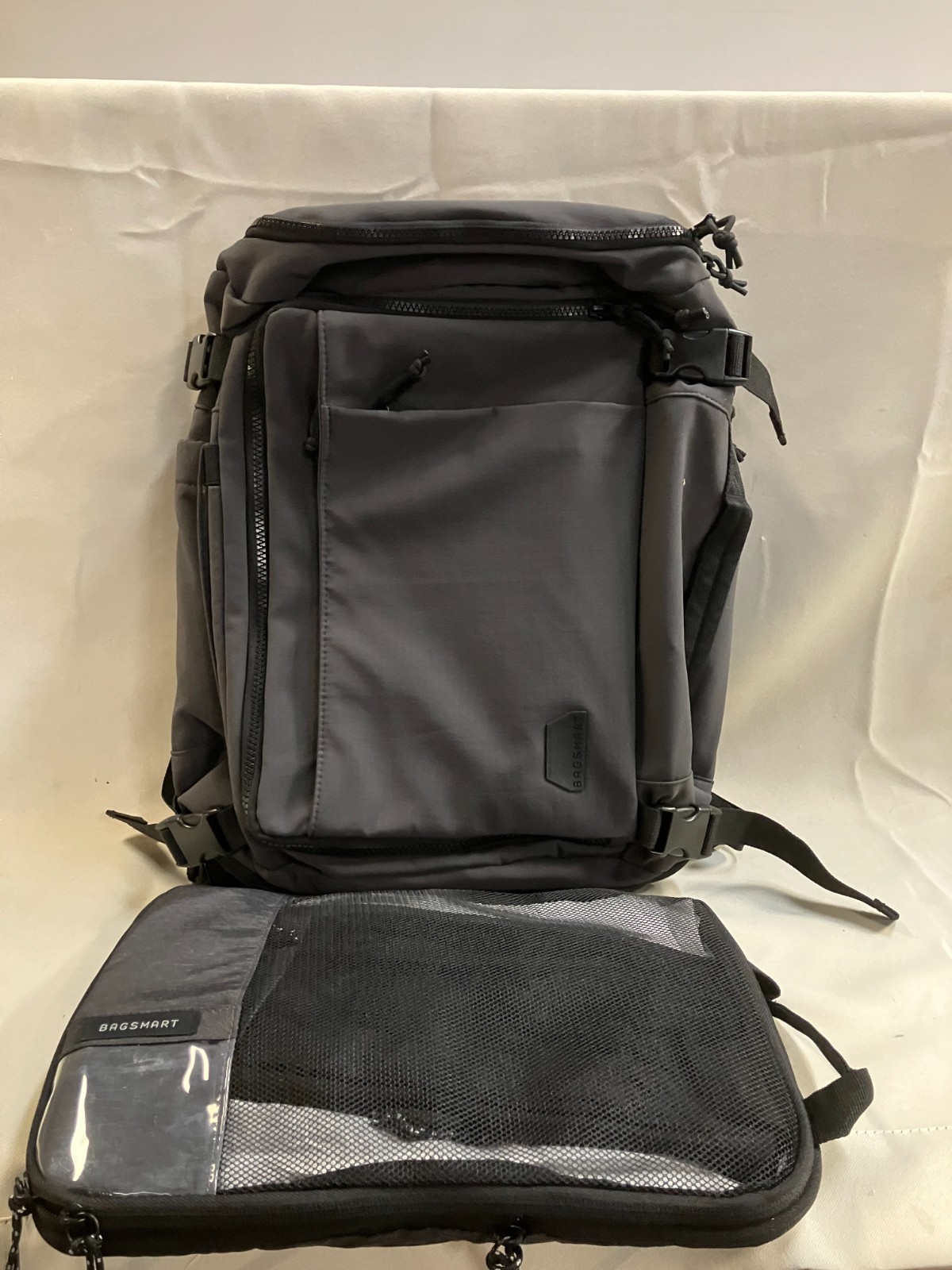 BagsMart Blast 38L Travel Backpack - Black