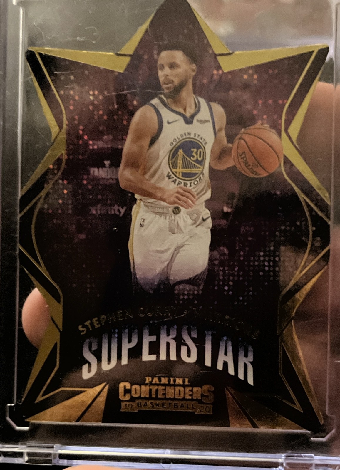 2019-20 Panini Contenders - Superstar Die-Cuts Stephen Curry #3 2019-20 Panini Contenders - Superstar Die-Cuts Stephen Curry #3