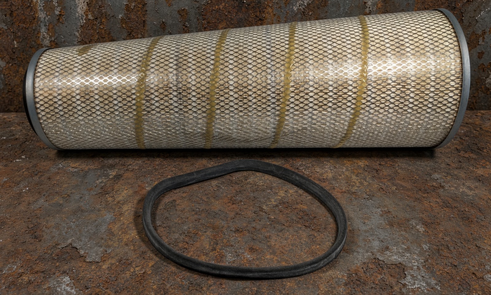 Genuine Baldwin Air Filter PA2732 Peterbilt Freightliner