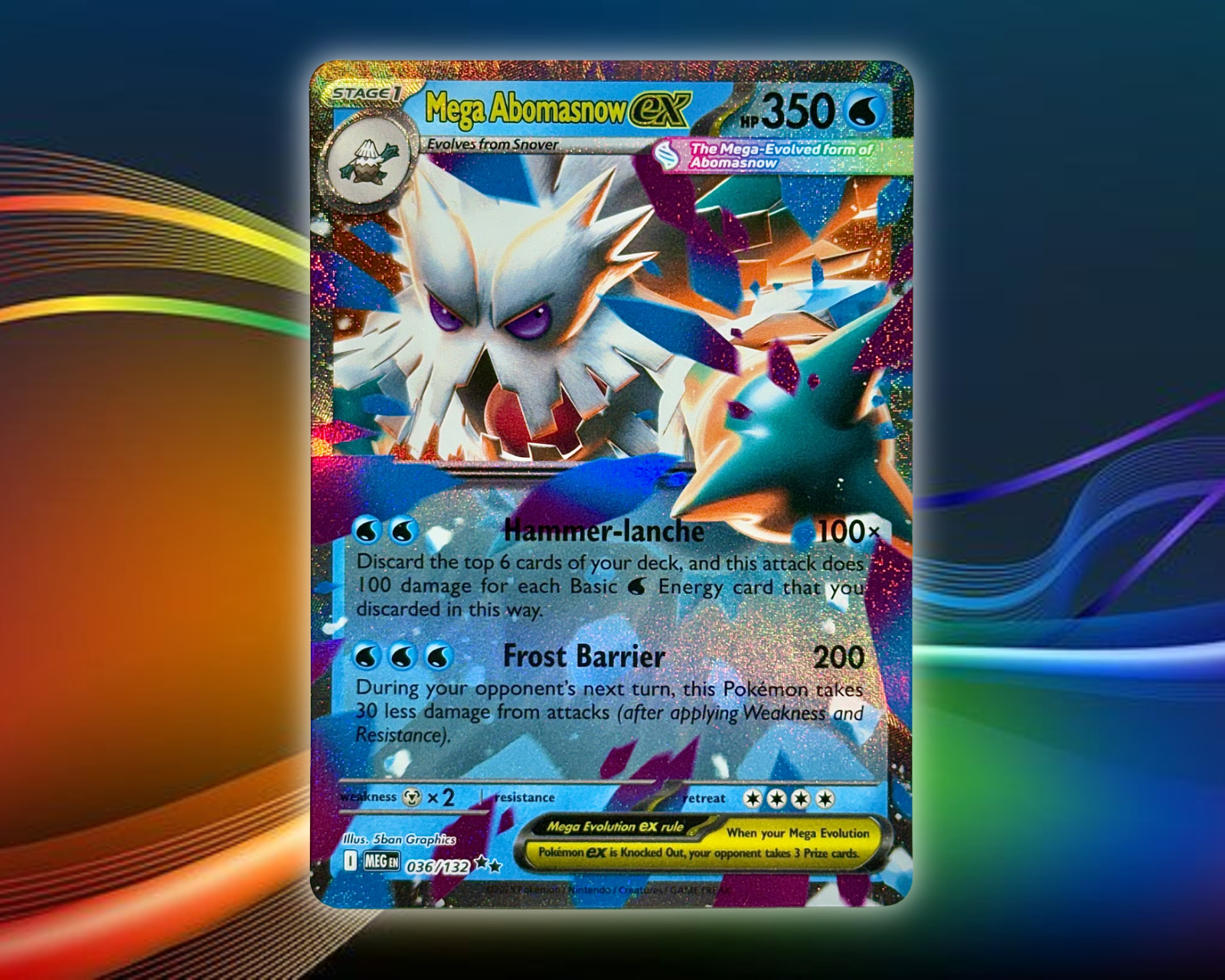 Pokemon TCG - Choose Your Mega Pokemon Card | Mega Evolutions Ultra, Full Art NM
