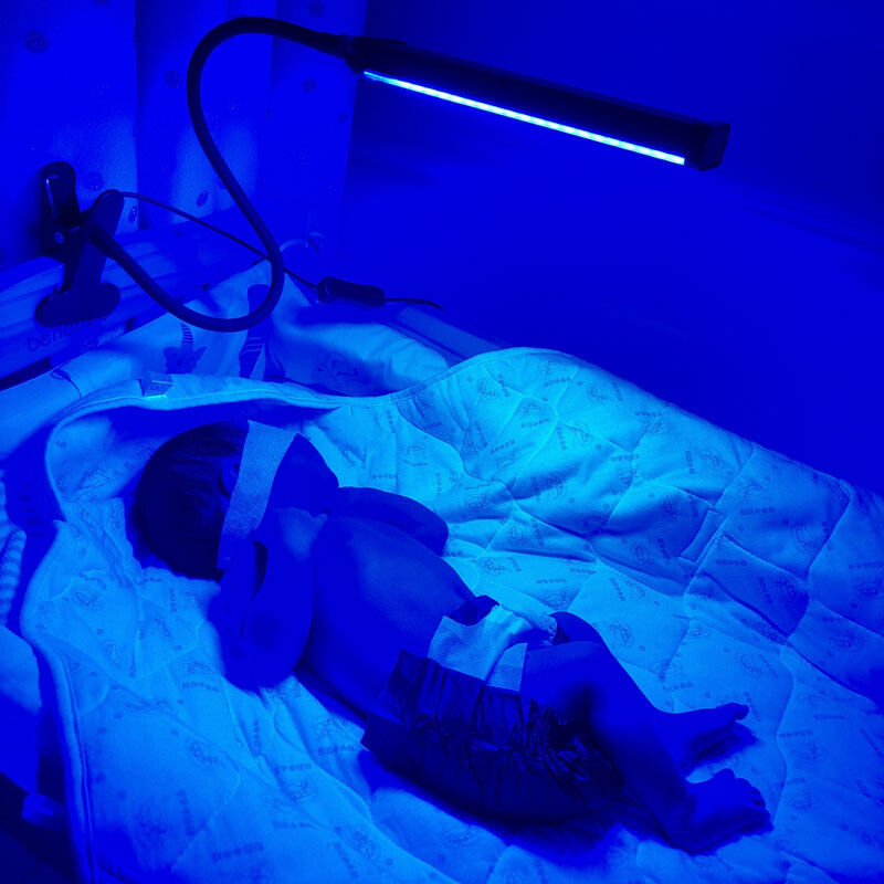 NewBorn Baby Neonatal Jaundice Relief Therapy Treatment Blue Light Lamps