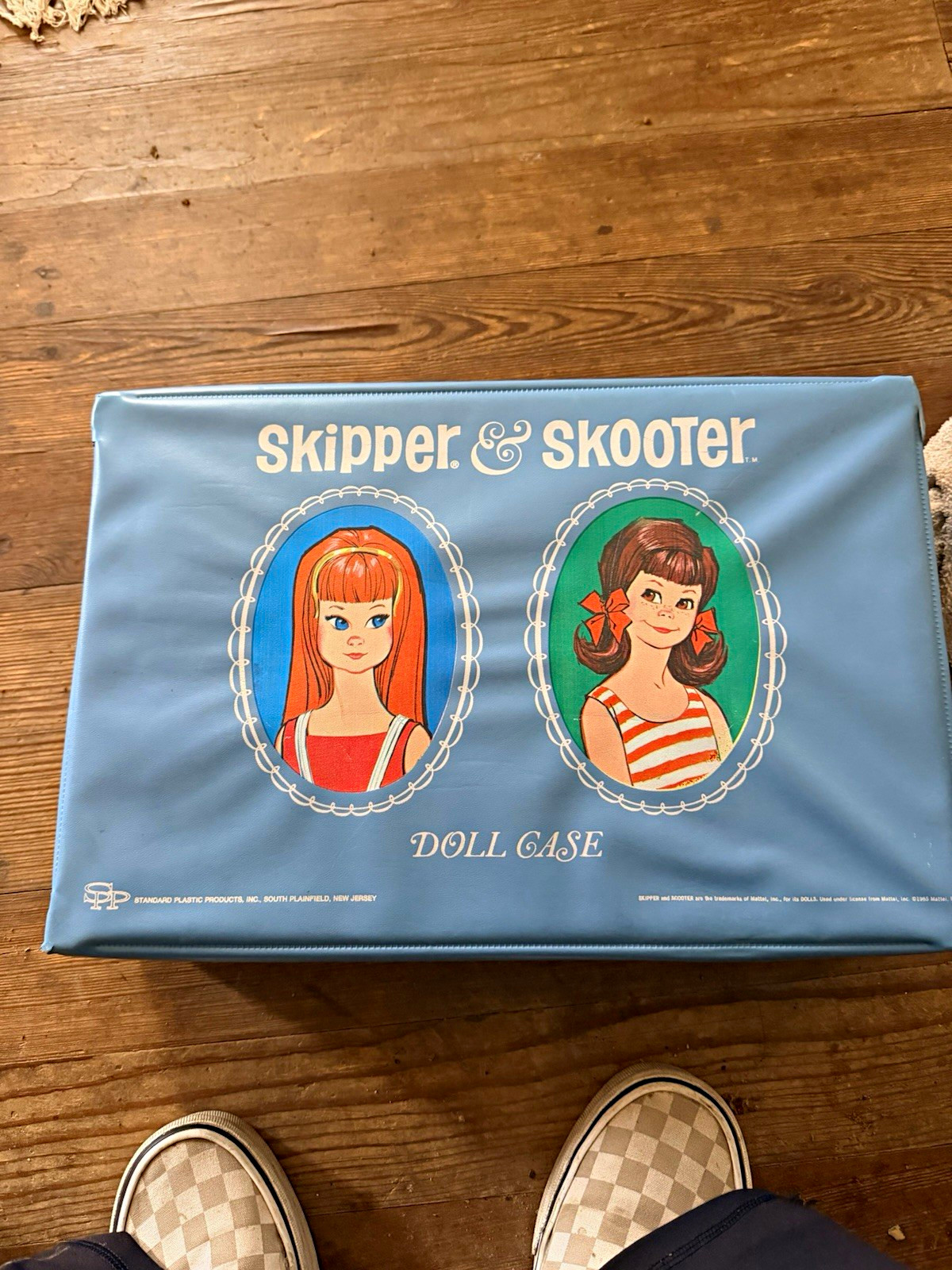 Vtg 1965 Mattel Skipper Skooter Doll Case Lot Original Outfits Boxes Estate