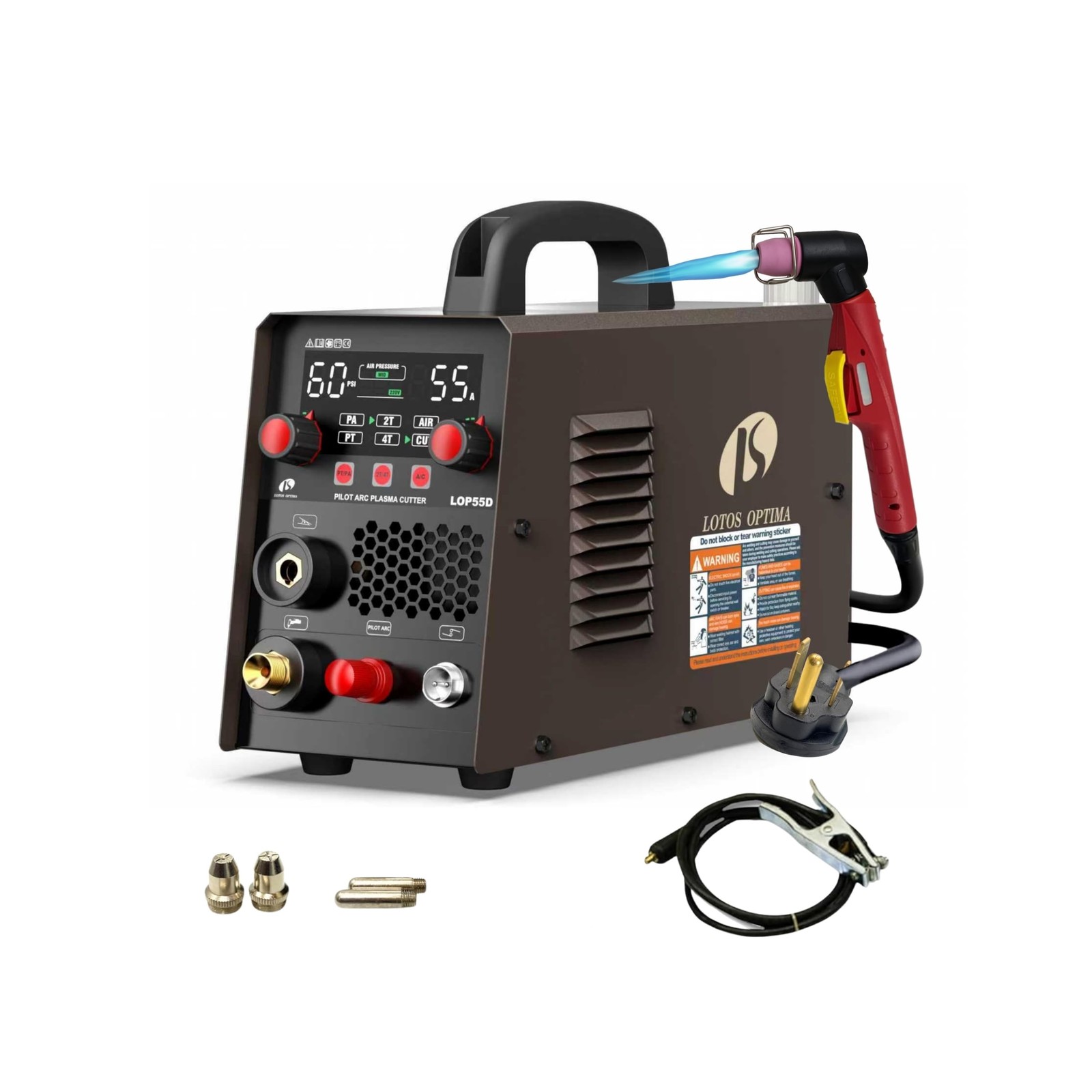 LOTOS LOP55D 55A Plasma Cutter, 1/2