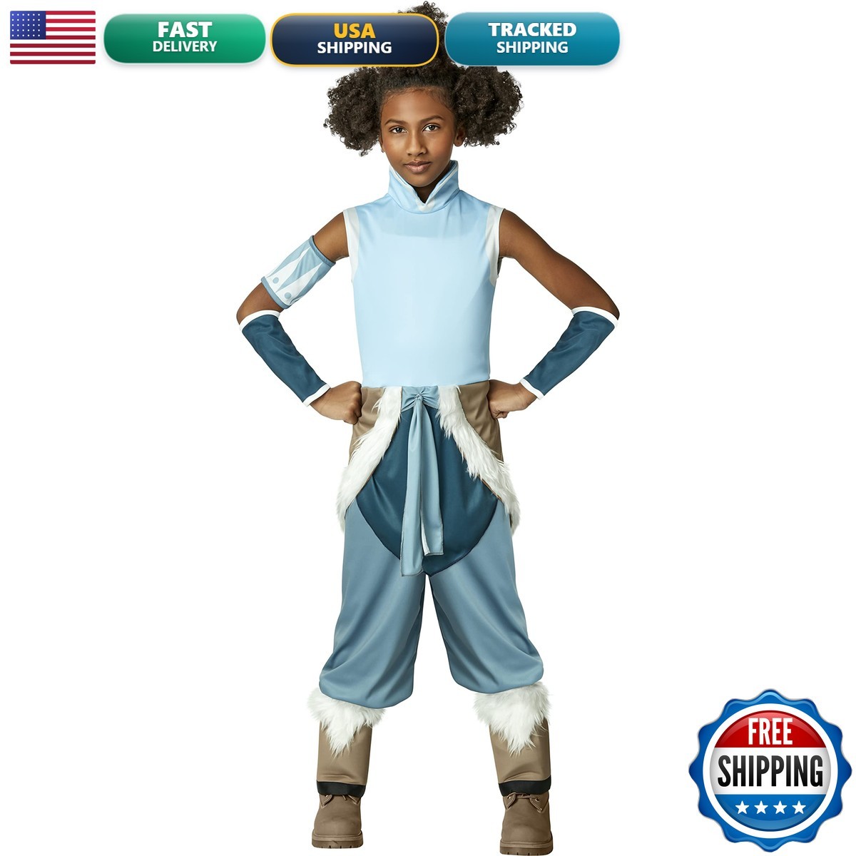 Rubies Girl\'s Avatar The Last Airbender Korra Costume Large