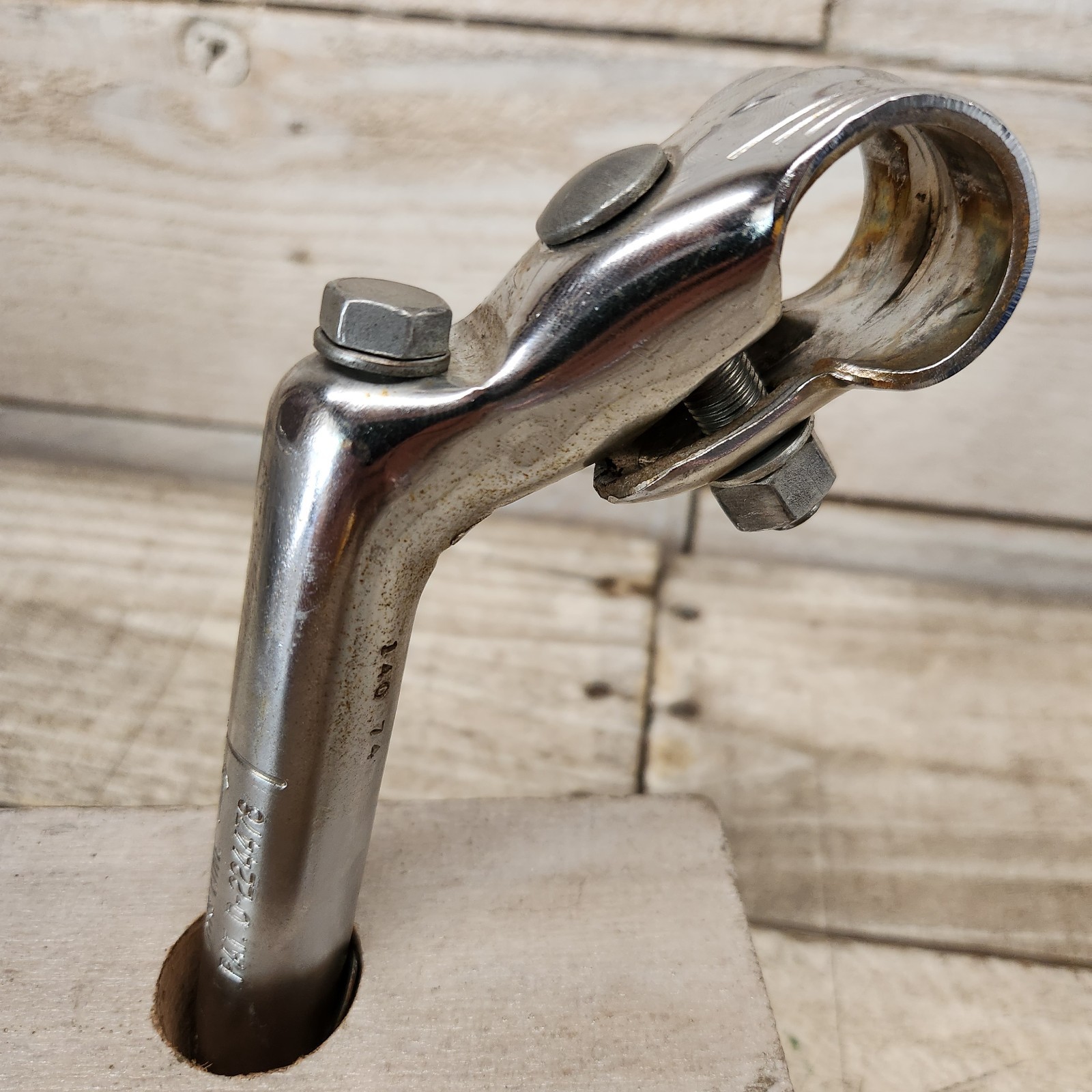 1974 Wald 314 Bicycle Quill Stem 21.1mm Chrome 22.2mm Handlebar OEM USA Muscle