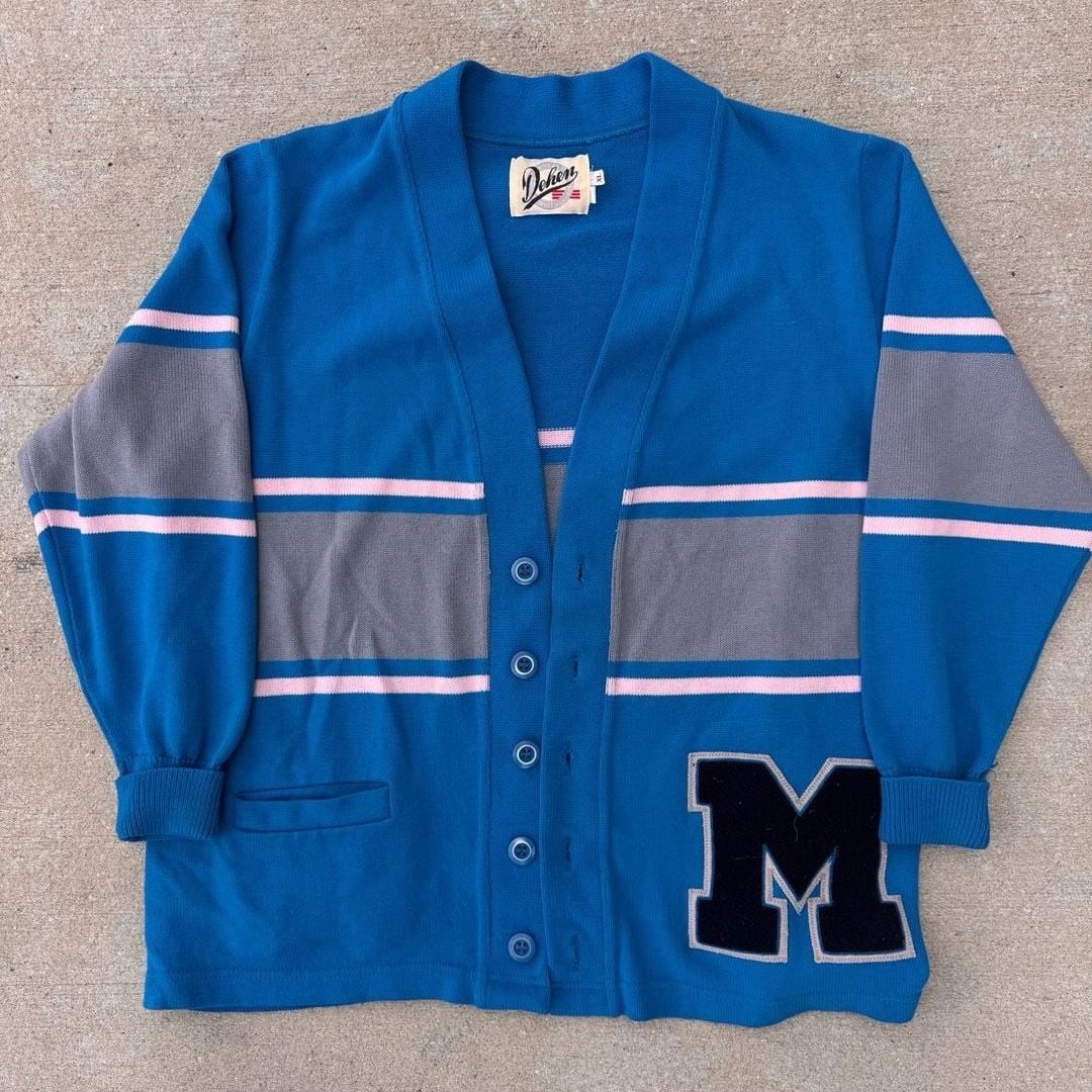 Vintage 80s Dehen Disney Store Size XL Cast Member Mickey Mouse Letterman Vintage 80s Dehen Disney Store Size XL Cast Member Mickey Mouse Letterman