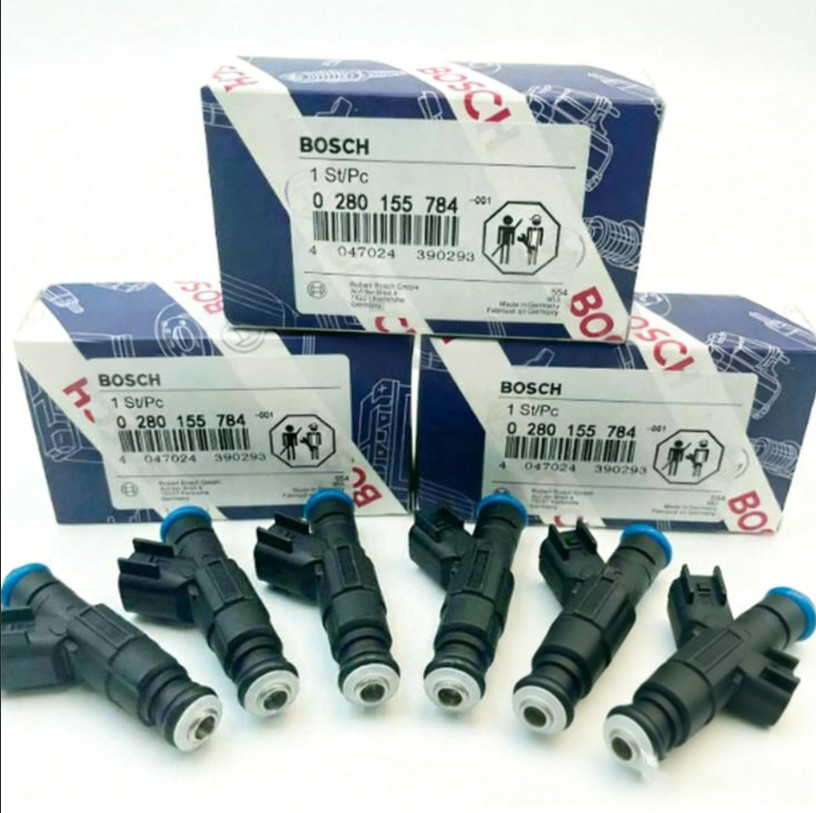 6PCS Original OEM Bosch Fuel Injectors for 99-04 Jeep Cherokee Wrangler 4.0