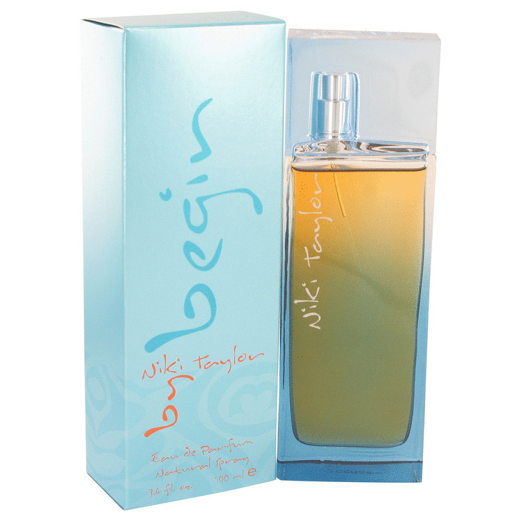 BEGIN BY NIKI TAYLOR WOMEN PERFUME 3.3 3.4 OZ 100ML EDP SPRAY NIB RARE