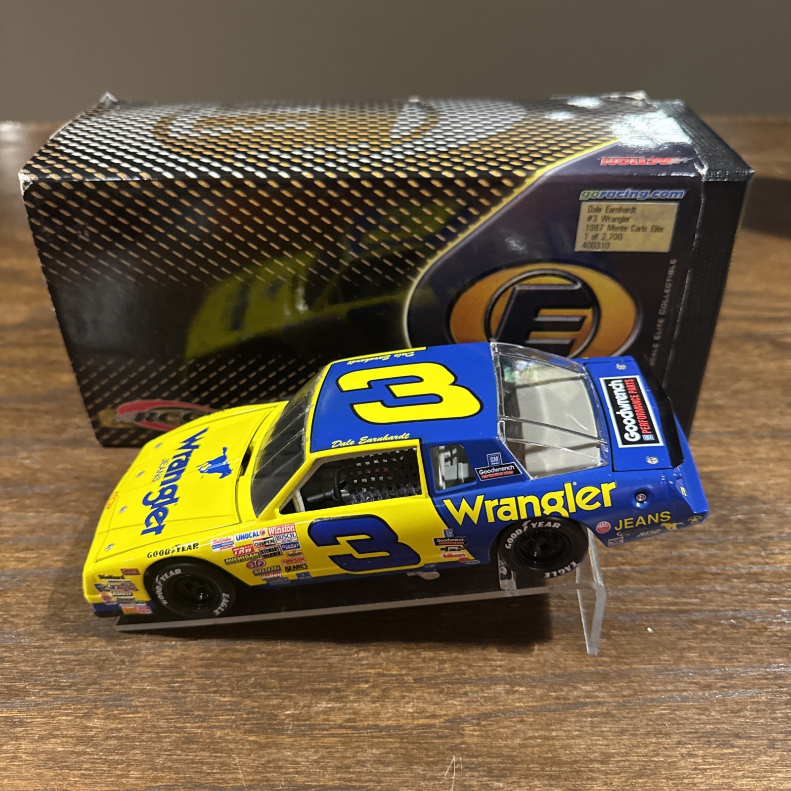 Dale Earnhardt 1987 Wrangler Elite 1/24 Dale Earnhardt 1987 Wrangler Elite 1/24