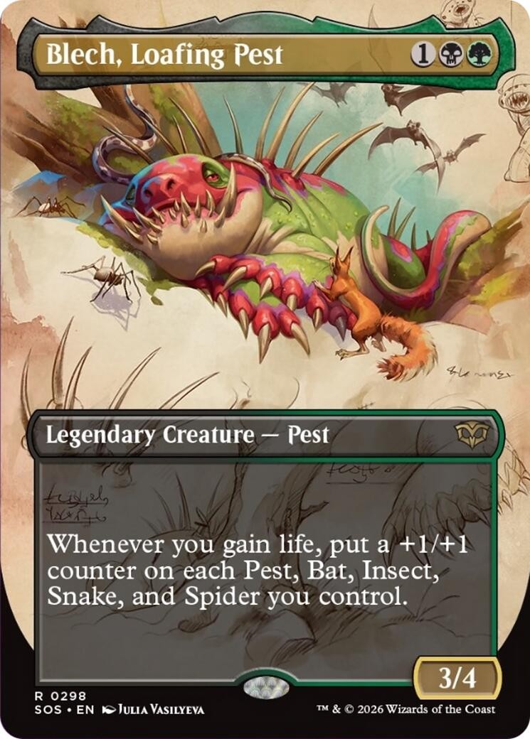 Blech, Loafing Pest (Borderless) [SOS - 298]