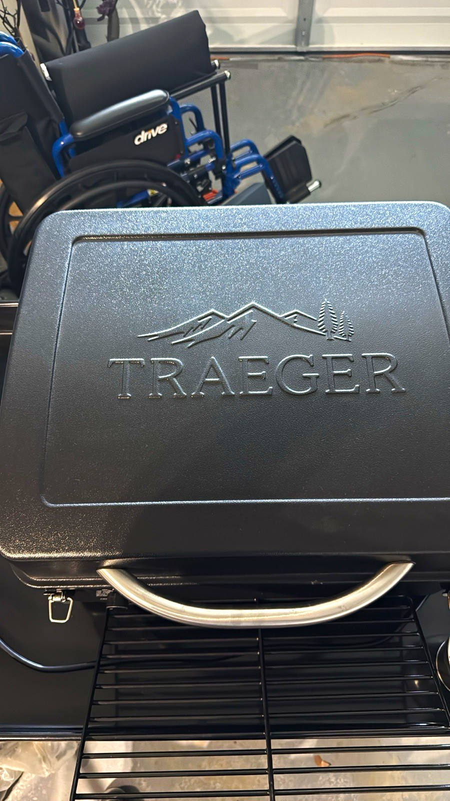 Traeger Black Pellet Grill, Digital Control Panel, Built-In Thermometer