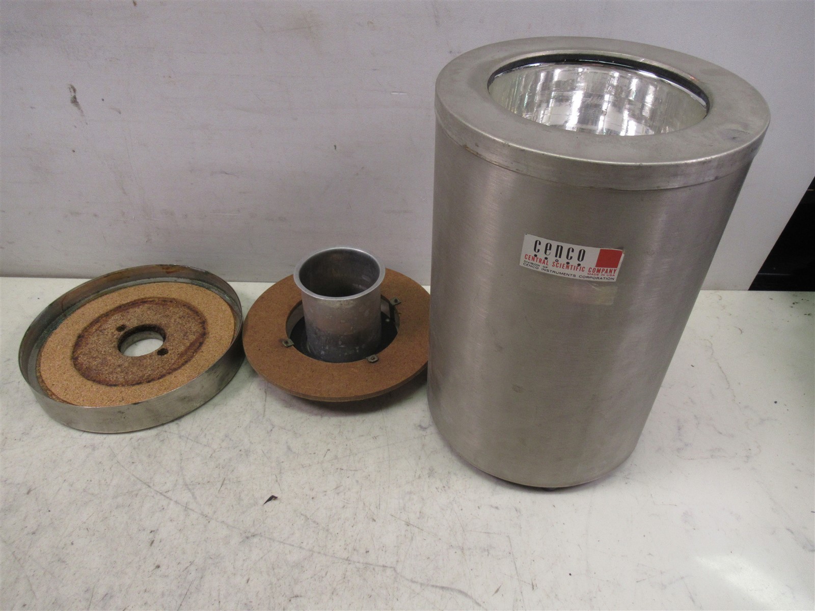 Vintage Double-Walled Calorimeter Central Scientific Company (CENCO)