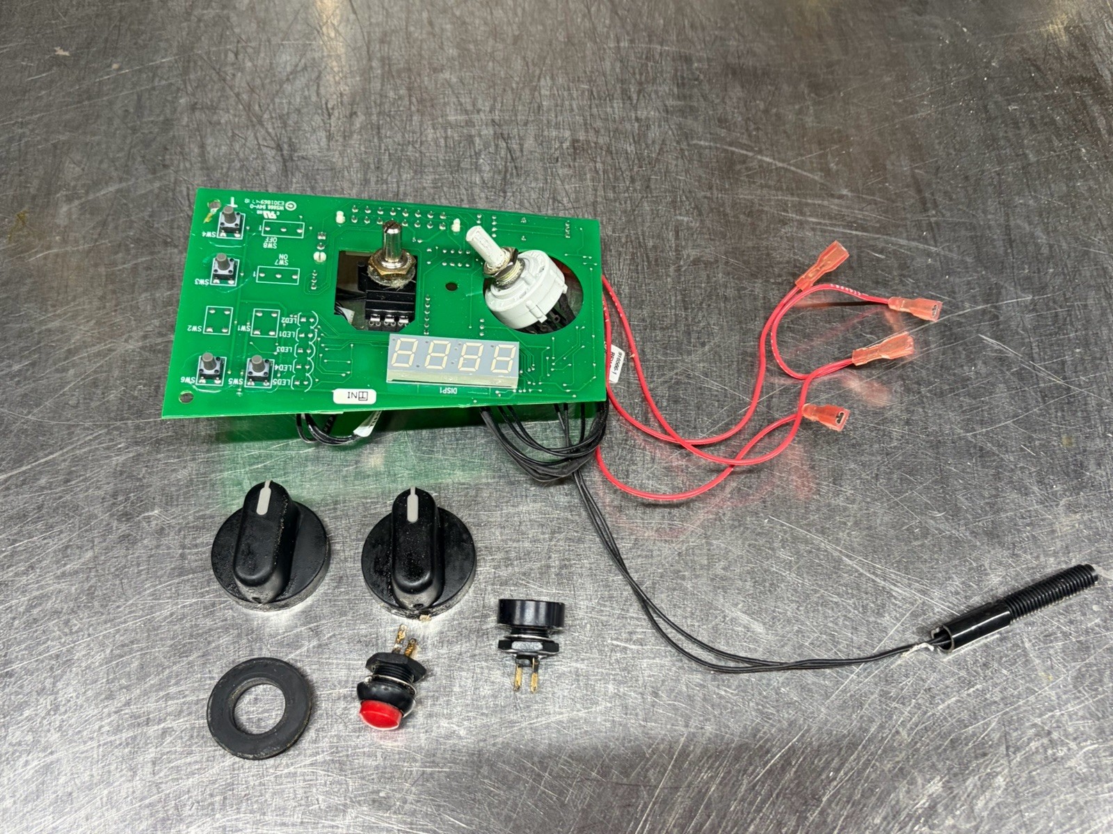 Hobart 00-917212, 00-937061 Timer Board Display Cover Switch Free Priority Ship