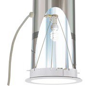 Velux ZTL Electric Light Kit for 10 Inch and 14 Inch Diameter - Grey