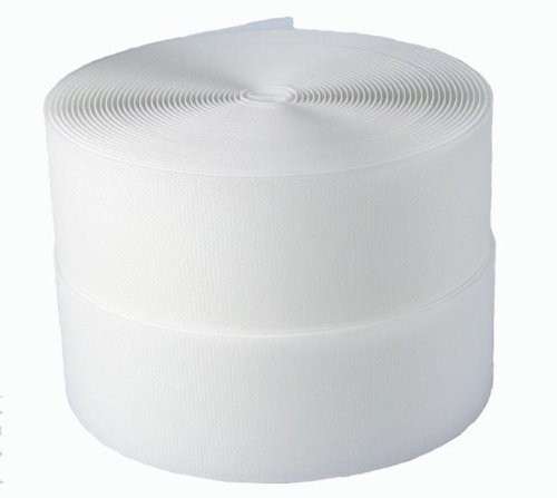 Black/White Sew-on Hook and Loop Tape 3/4\