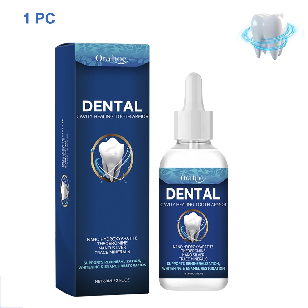 5/3Pcs Dental Cavity Healing Tooth Armor ,Nano Hydroxyapatite Tooth Repair Serum