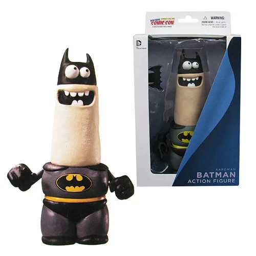 DC Collectibles Aardman Batman NYCC 2012 Exclusive Action Figure NEW Dmg Pkg