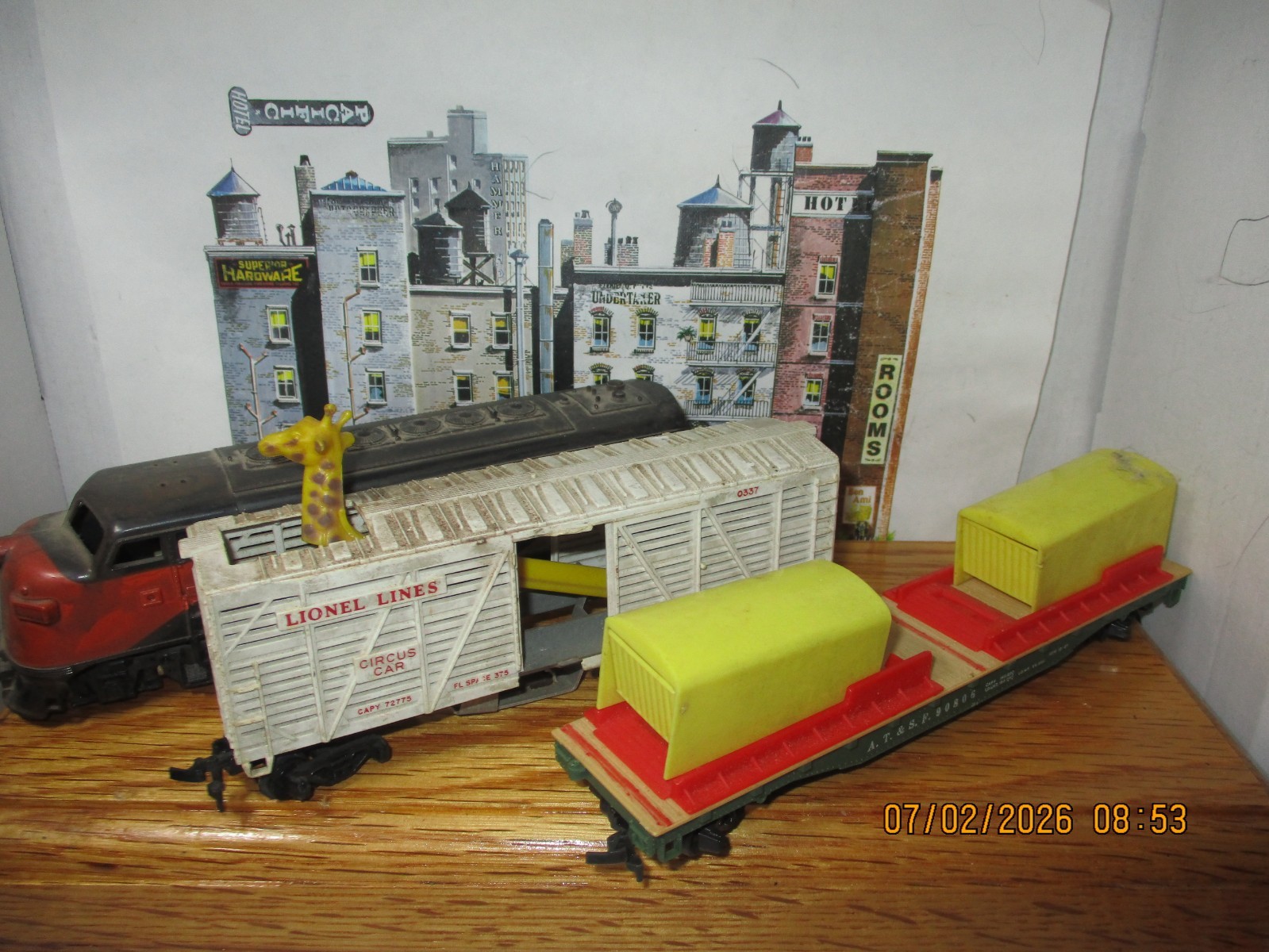 3 VINTAGE Items- Mantua Tyco Ho NO POWER Loco CN #6536, Lionel Circus Car & Flat 3 VINTAGE Items- Mantua Tyco Ho NO POWER Loco CN #6536, Lionel Circus Car & Flat