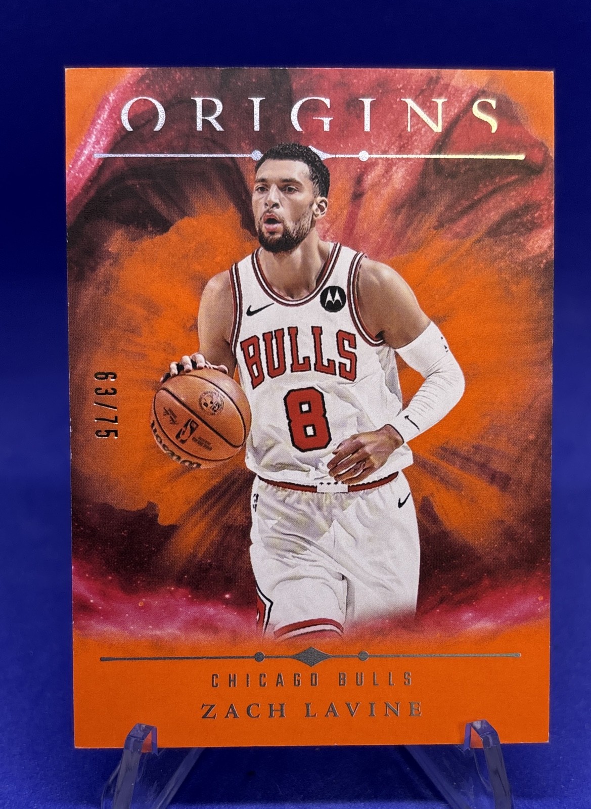 2024-25 Panini Origins - Zach LaVine #12 Orange /75 2024-25 Panini Origins - Zach LaVine #12 Orange /75