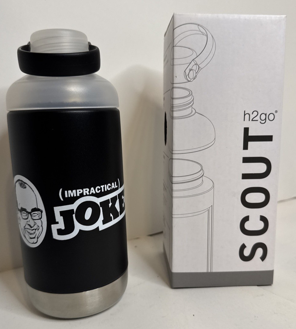 Impractical Jokers SCOUT H2go 16.9 Oz Stainless Steel Thermal Bottle NEW