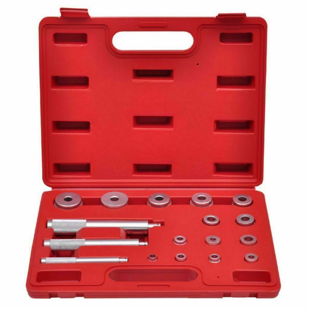 17PC Engine Bushing Seal Driver Bearing Driver Adapters Install Removal Tool