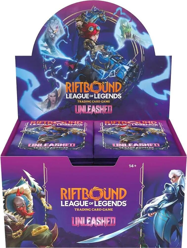 Riftbound League of Legends TCG: Unleashed Booster Box English - USA Seller