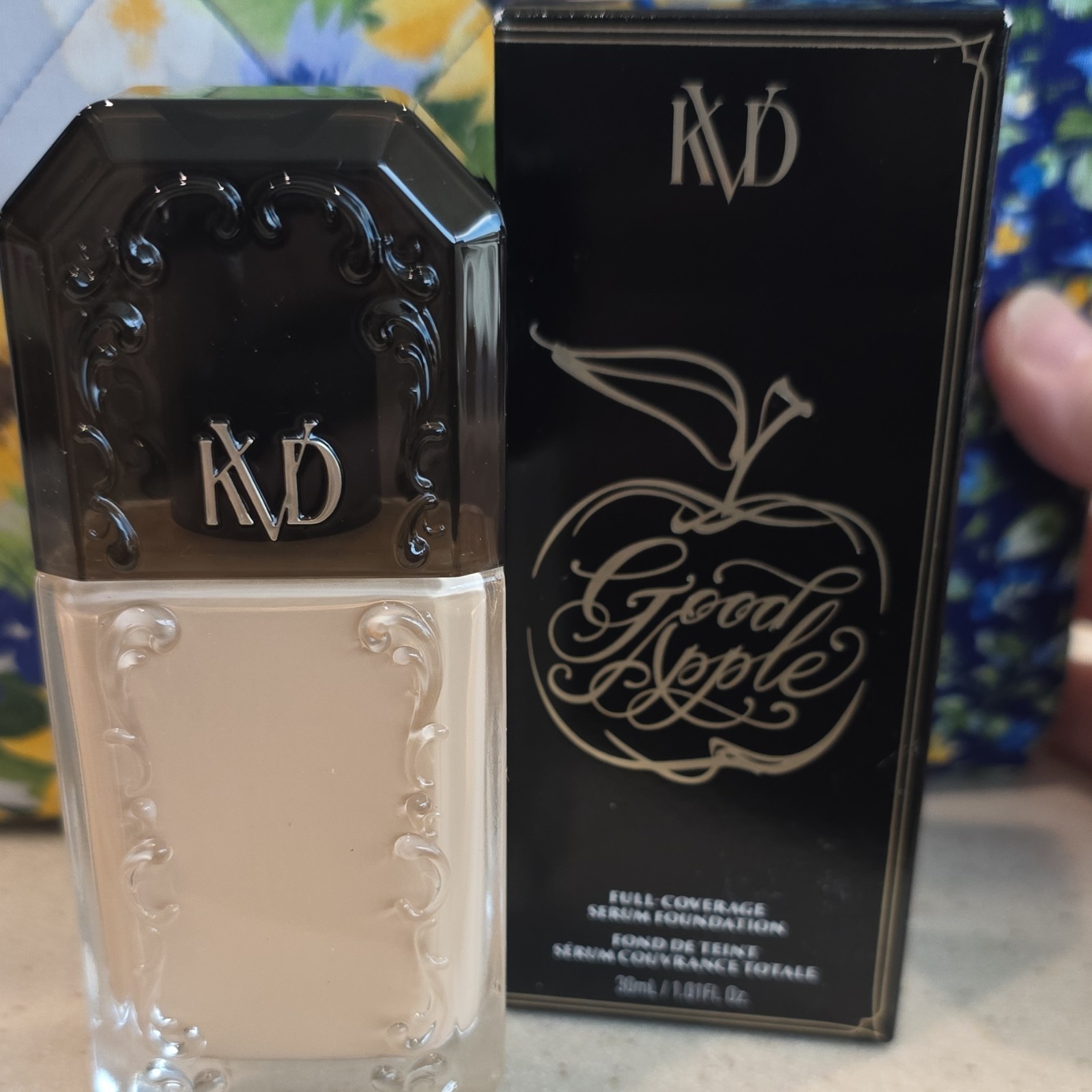KVD Good Apple Serum Foundation Light 012 Full Coverage Matte Vegan 1.01 fl oz