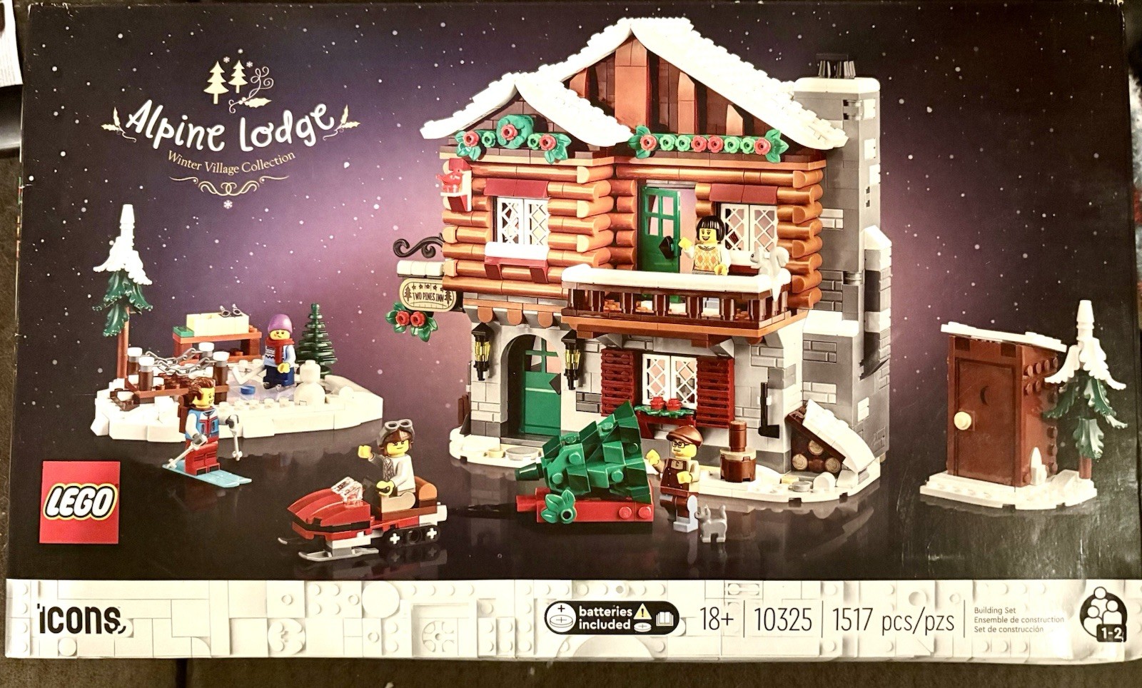 LEGO Icons: Alpine Lodge (10325) Winter Village Collection LEGO Icons: Alpine Lodge (10325) Winter Village Collection