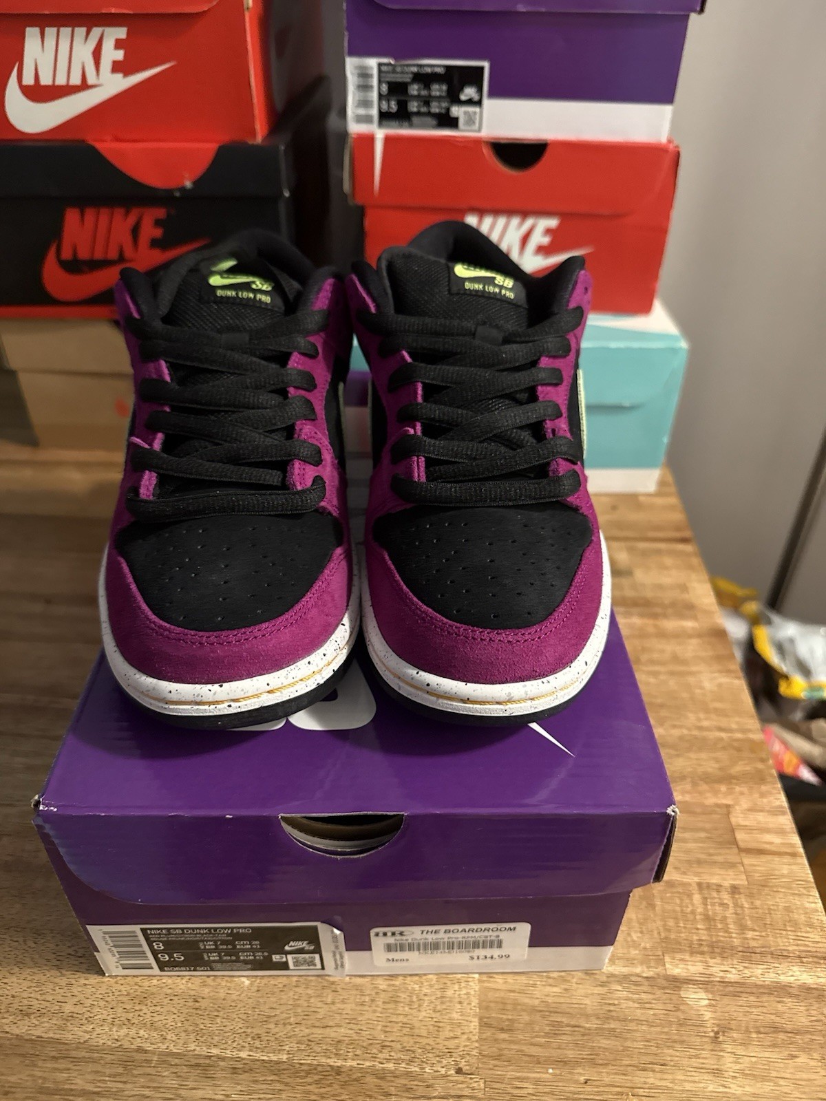 Nike SB Dunk Low Pro ACG Terra Red Plum BQ6817-501 Size: US 8 Nike SB Dunk Low Pro ACG Terra Red Plum BQ6817-501 Size: US 8