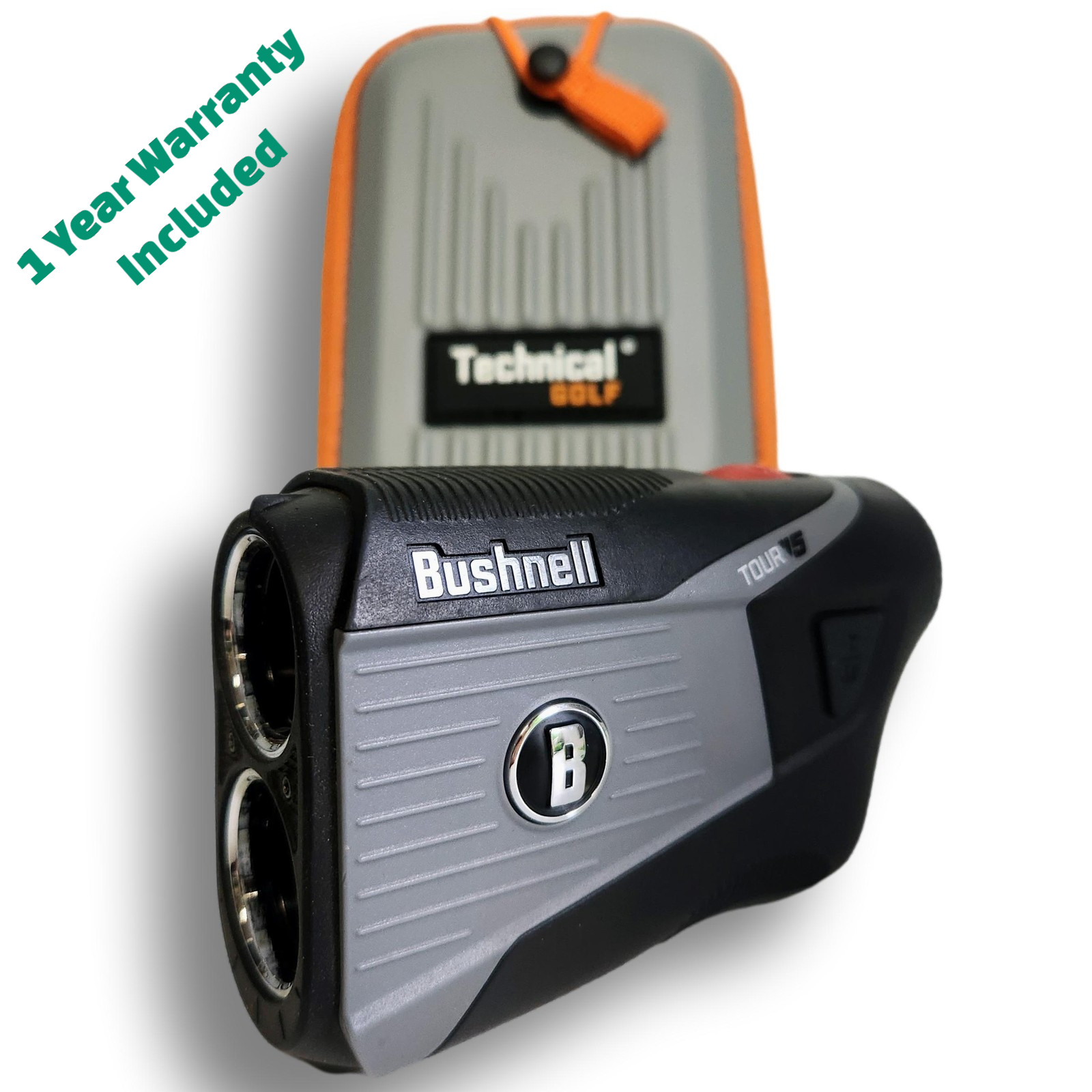 Excellent Bushnell Tour V5 Laser Golf Laser Rangefinder 1 Year Warranty NonSlope