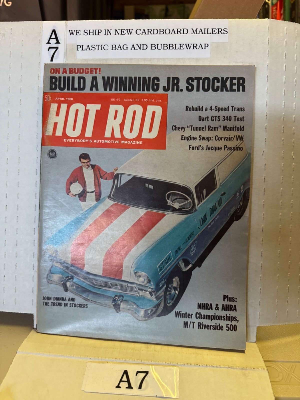 Vintage Hot Rod Magazine April 1968