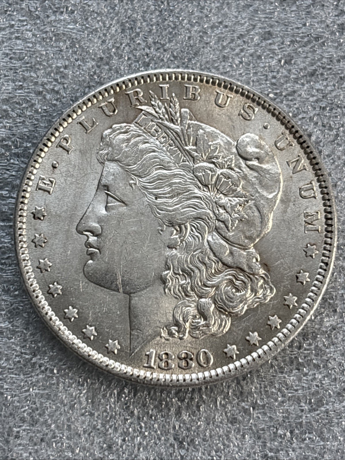1880-O Morgan Silver Dollar #73. 