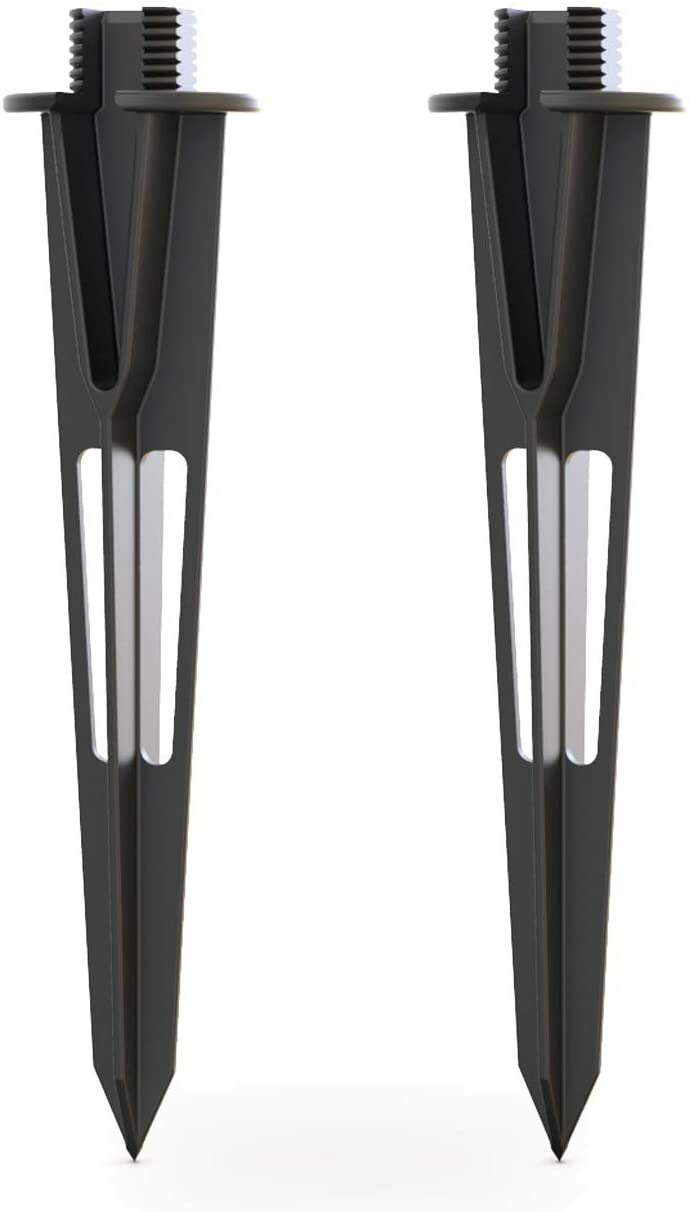 GOODSMANN 2PCS Metal Spikes Stakes Replacement 3/4 in -14 NPSM Male Thread